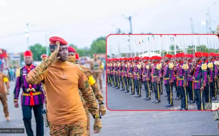 BURKINA FASO’S CAPTAIN TRAORÉ UNVEILS NEW MILITARY UNIFORMS MADE FROM LOCAL “CENCENGU” FABRIC