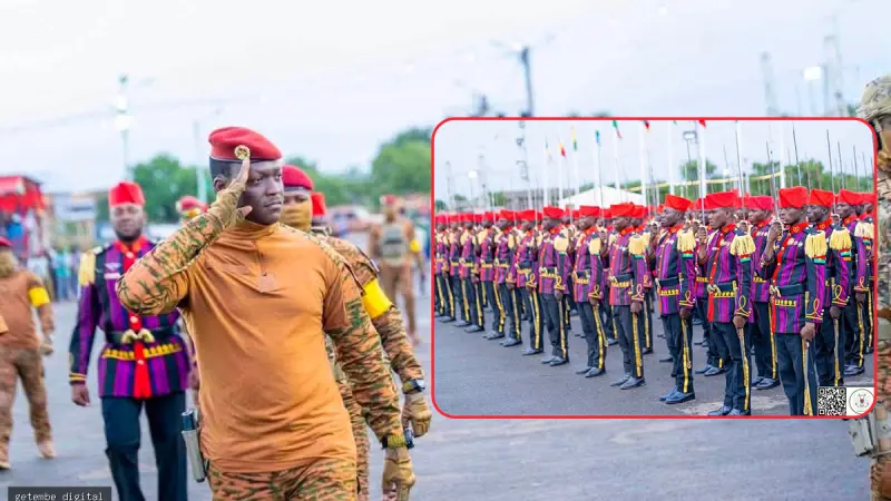 BURKINA FASO’S CAPTAIN TRAORÉ UNVEILS NEW MILITARY UNIFORMS MADE FROM LOCAL “CENCENGU” FABRIC
