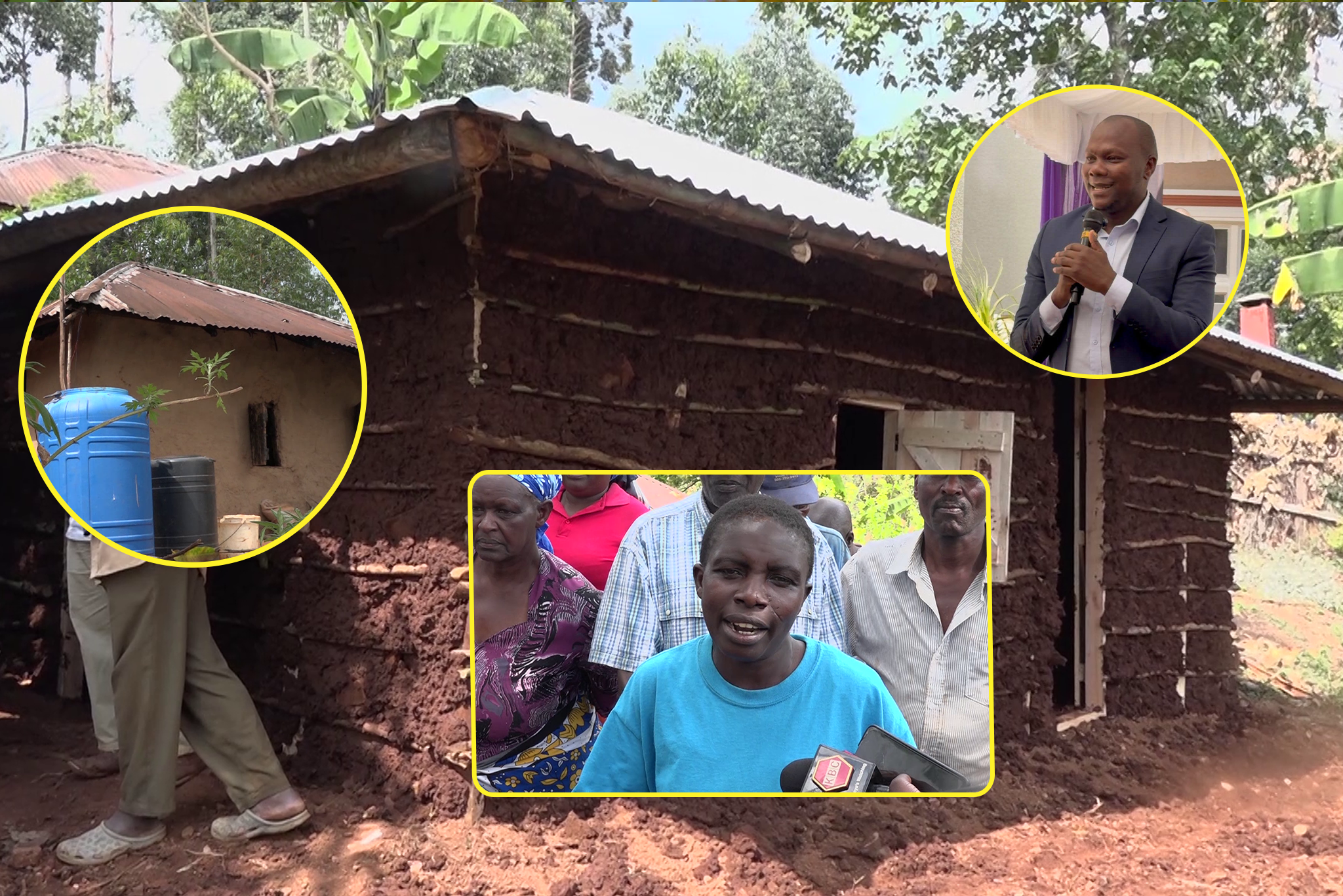 A WIDOW RECEIVES NEW HOME IN NYARIBARI CHACHE AS JOEL OKENG'O NYAMBANE FULFILLS HIS PROMISE