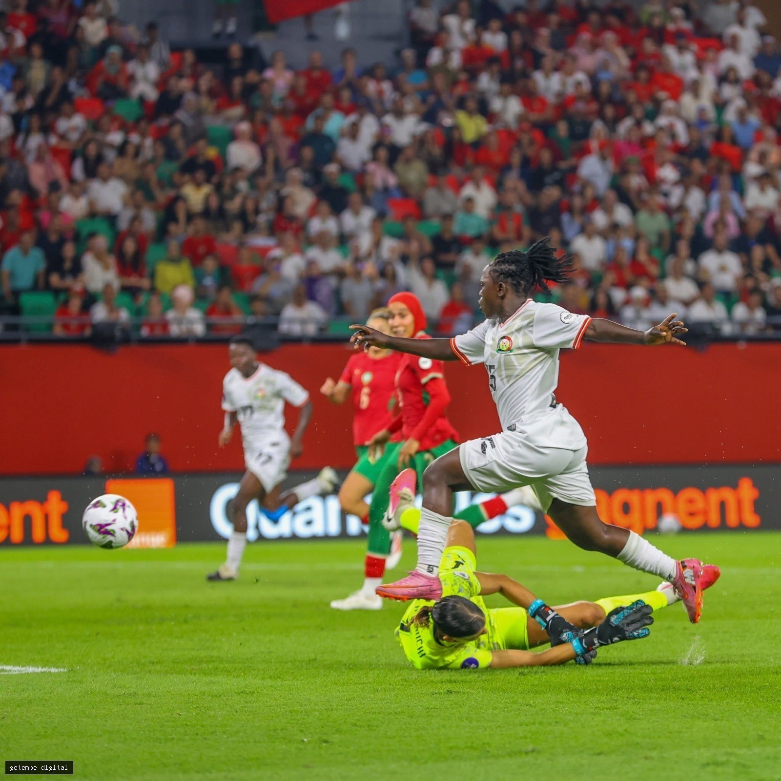 KENYA'S HARAMBEE STARLETS SUFFER 4-0 OPENING DEFEAT TO HOSTS MOROCCO AT THE 2026 WAFCON IN RABAT, MOROCCO.